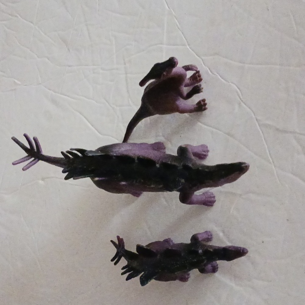 Dinosaurs set of 3 pcs kids toy